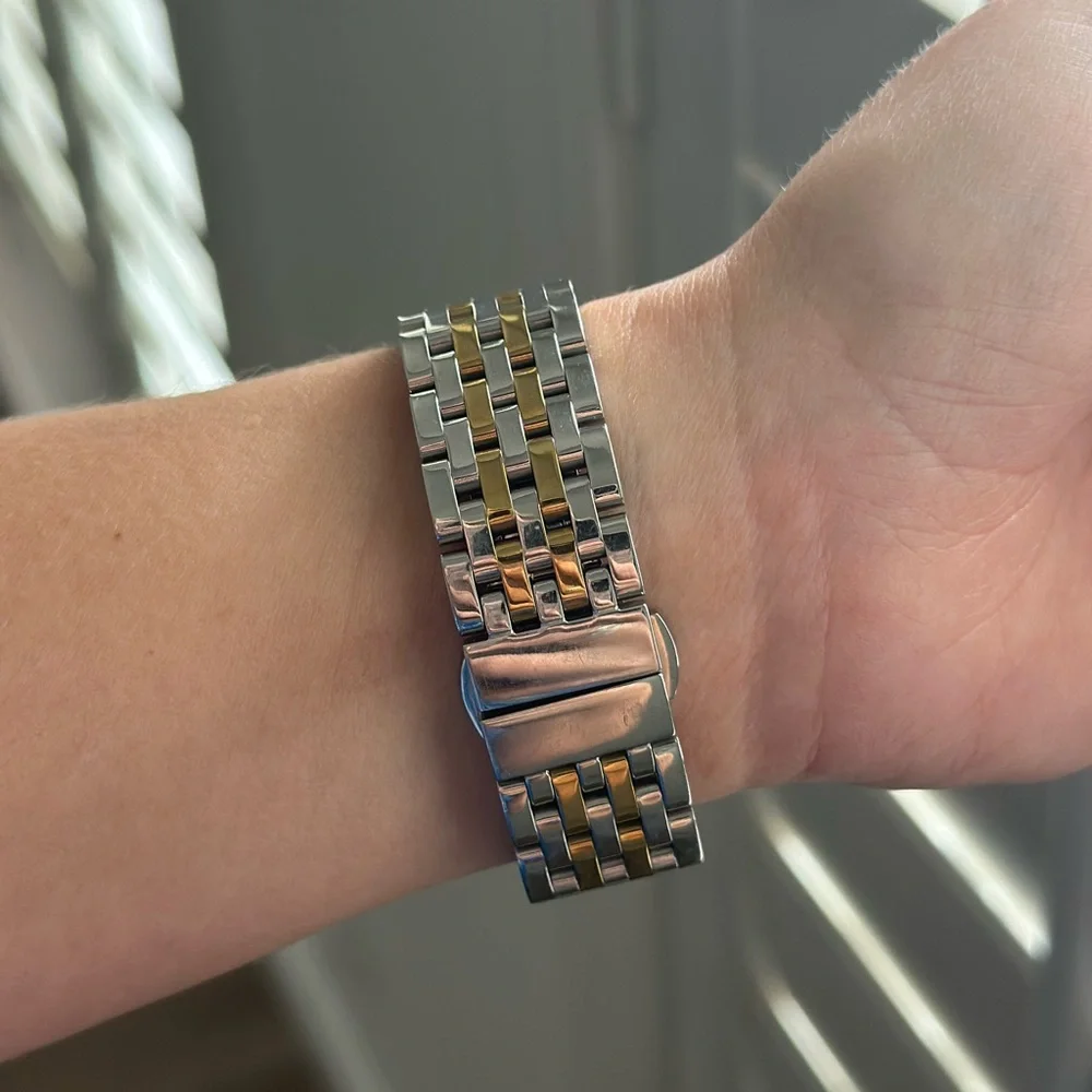 Watch Edit silver and gold Essex Watch